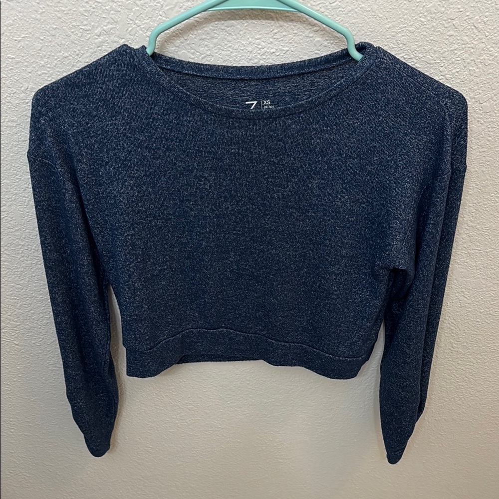 Zella Women's Blue Crop Top